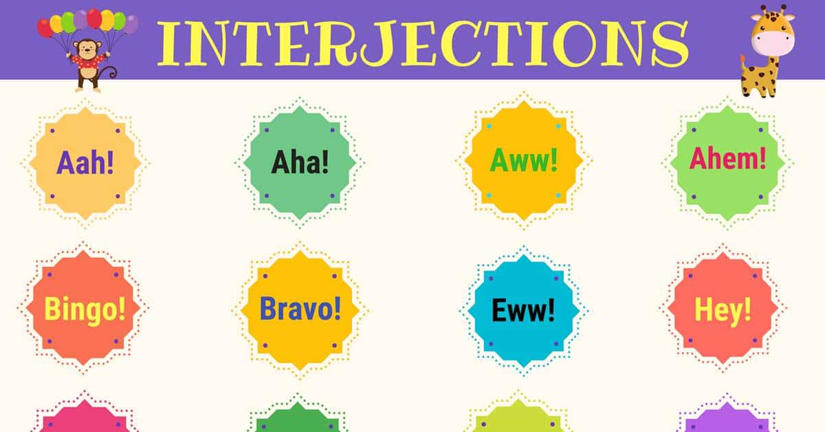 Understanding ‘Interjections’ in English